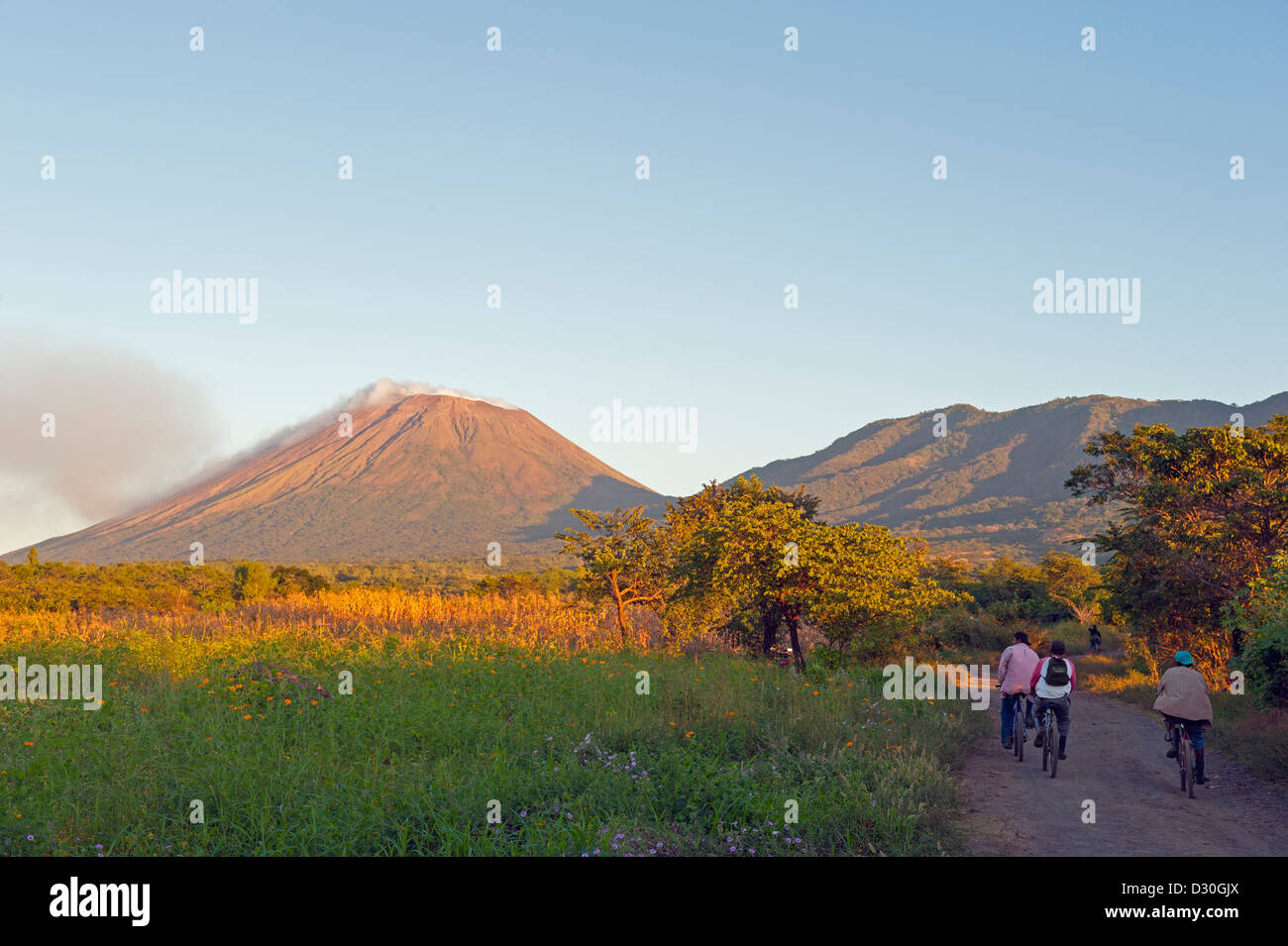 Volcan de San Cristobal (1745m), Nicaragua, Central America Stock Photo