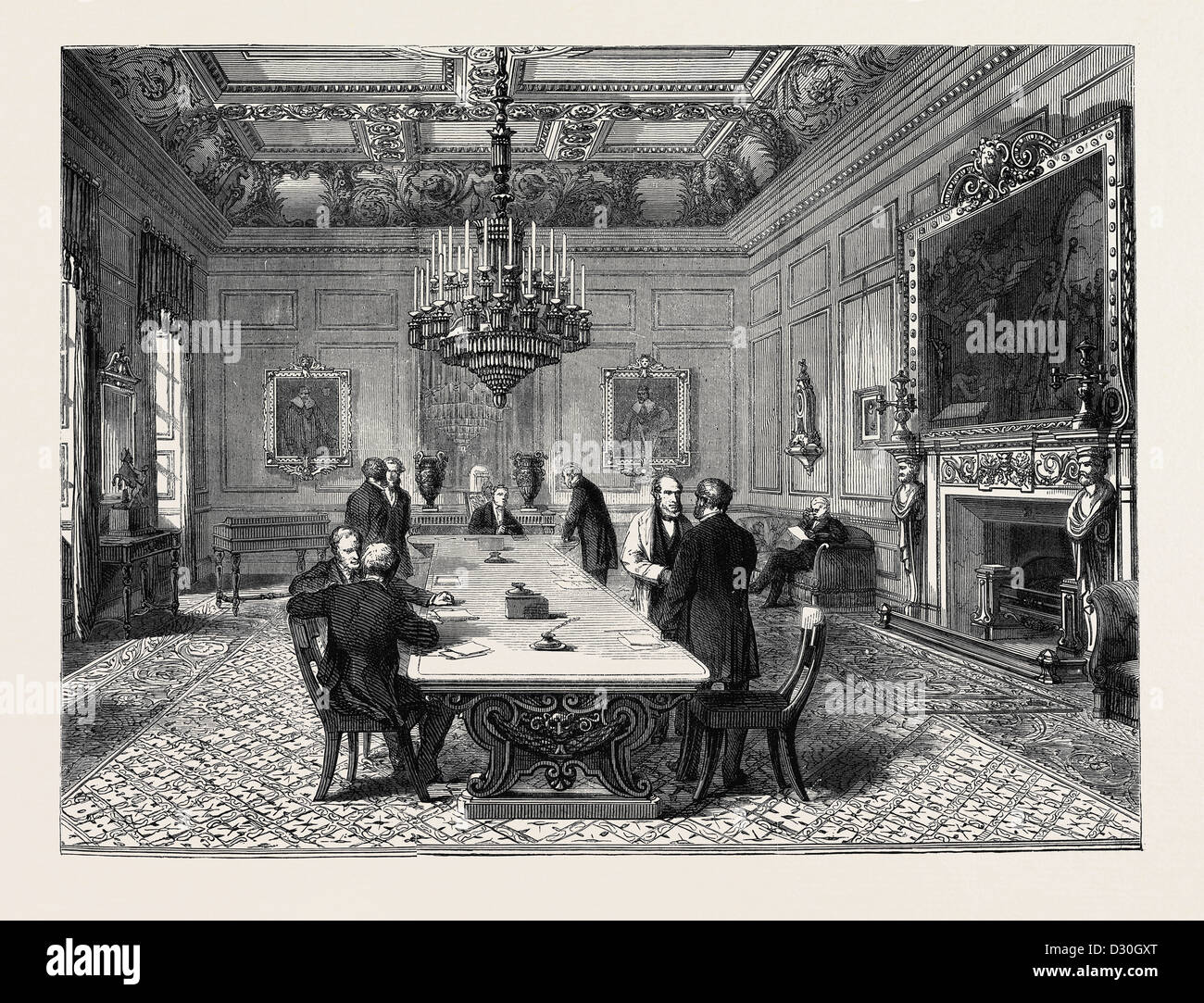 HALL OF THE DRAPERS COMPANY Stock Photo Alamy