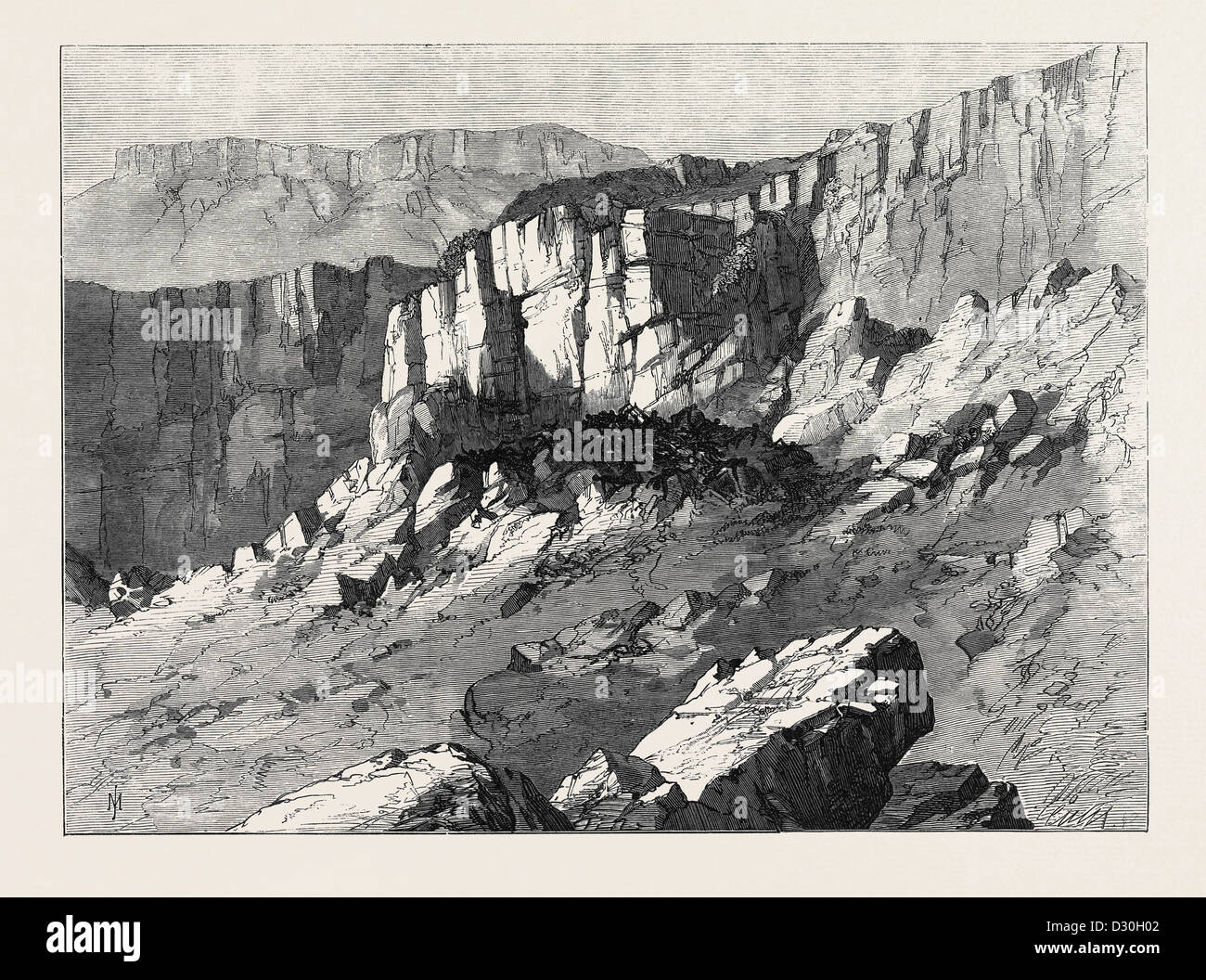 THE ABYSSINIAN EXPEDITION: THE PLACE OF EXECUTION OF THEODORE'S ...