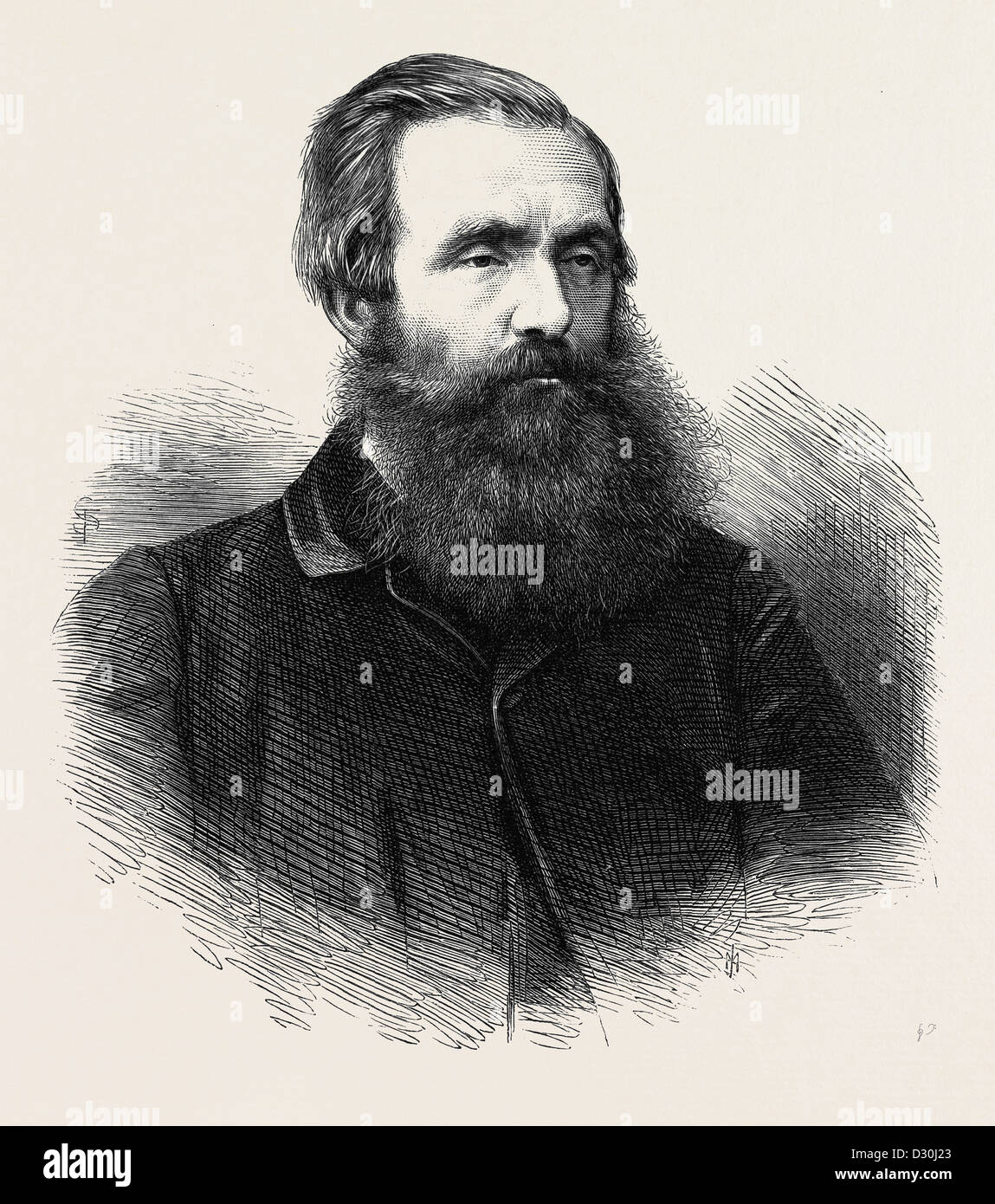THE RIGHT HON. EARL SPENCER K.G  LORD LIEUTENANT OF IRELAND 1869 Stock Photo