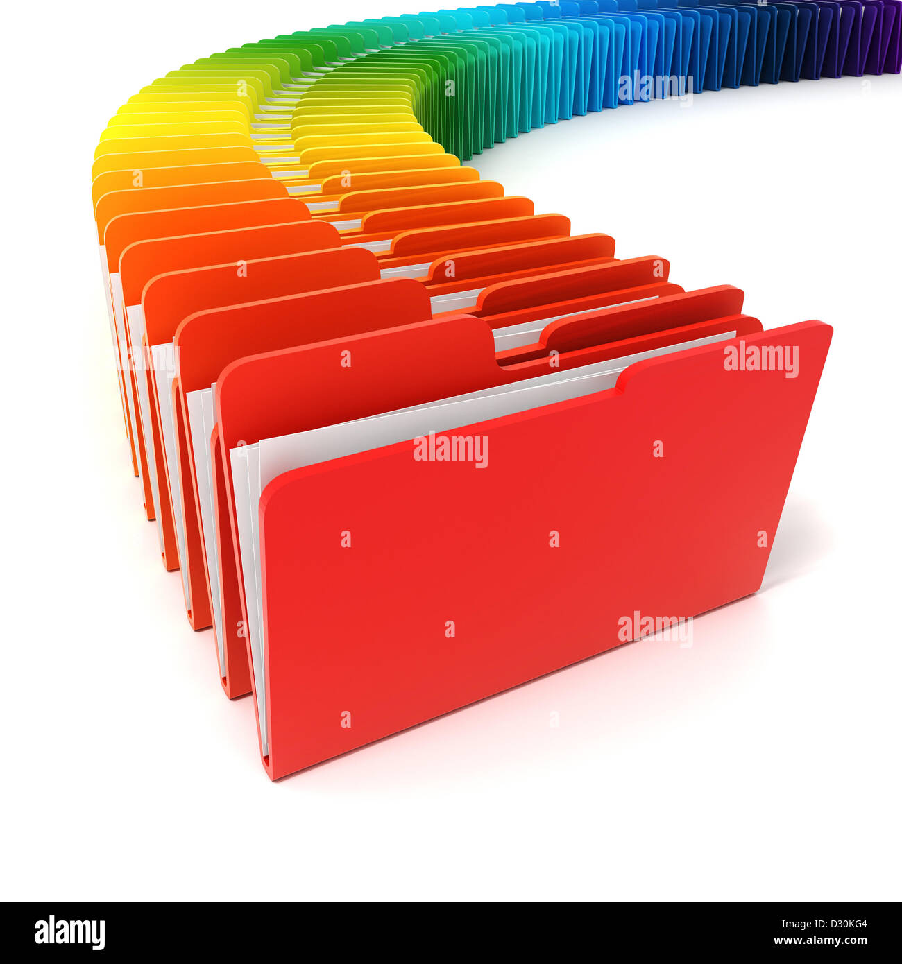 3d-colorful-folders-on-white-background-stock-photo-alamy