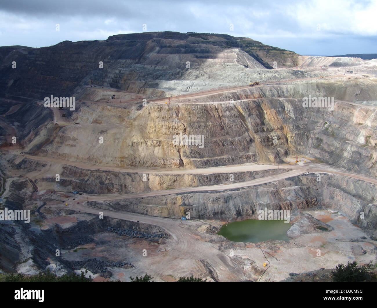 Biggest Canadian open pit iron mine in Fort Wright Next to Fermont
