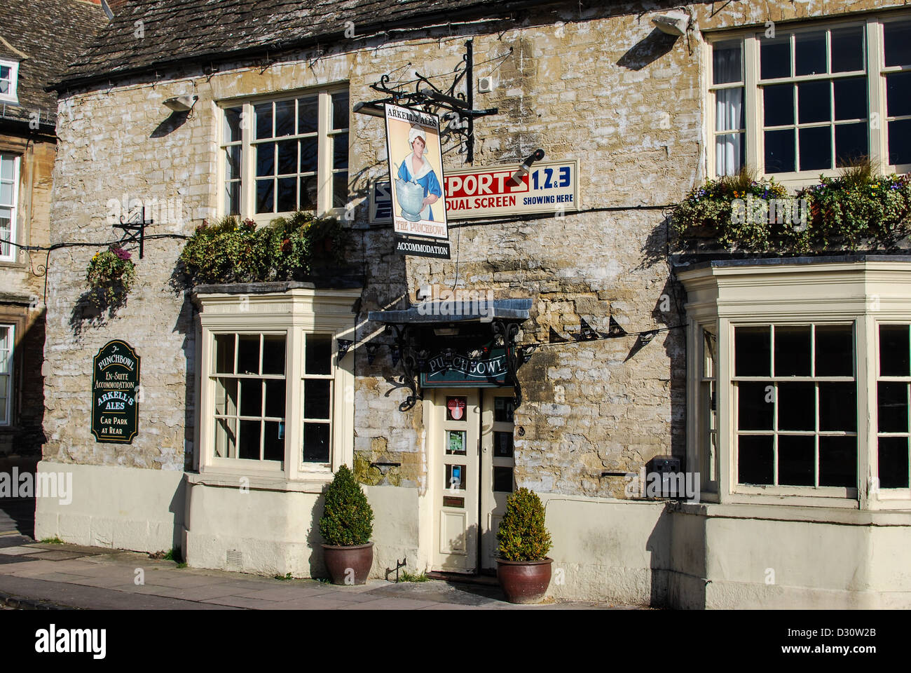 The Punchbowl, Woodstock in Oxfordshire. England UK Stock Photo Alamy