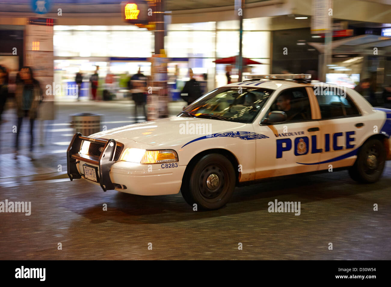 Vancouver police department car vancouver hires stock photography and