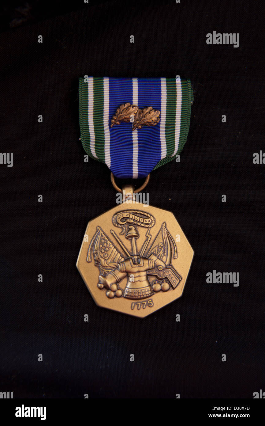 Army Commendation Medal With Oak Leaf Cluster