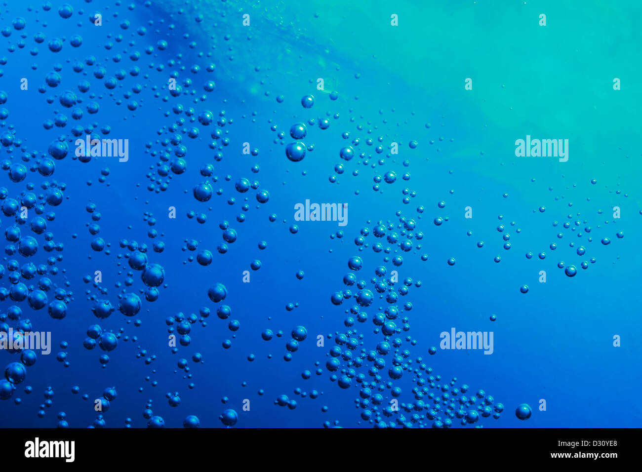 crystal in color water with bubble Stock Photo Alamy