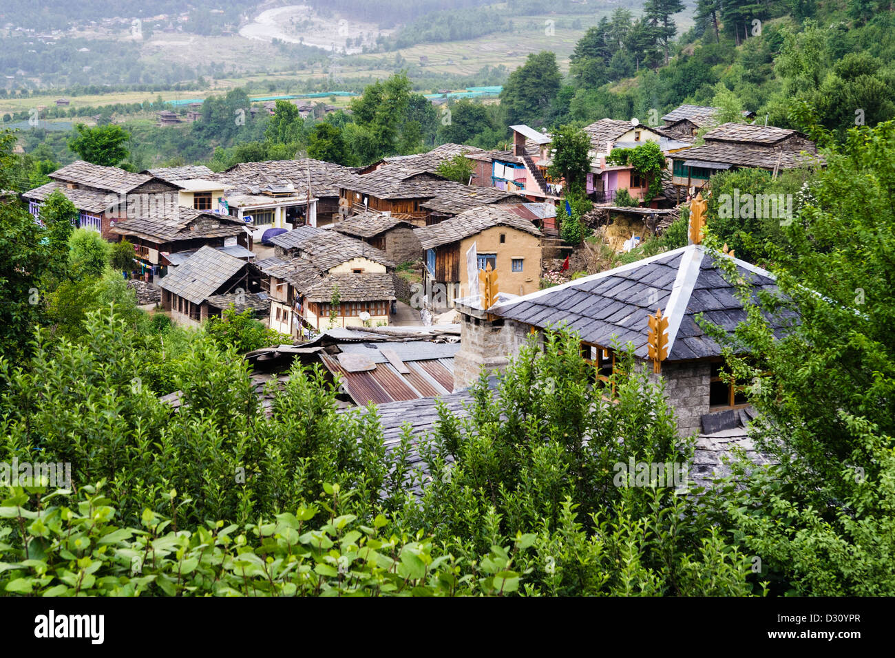 Naggar, Himachal Pradesh, India Stock Photo Alamy