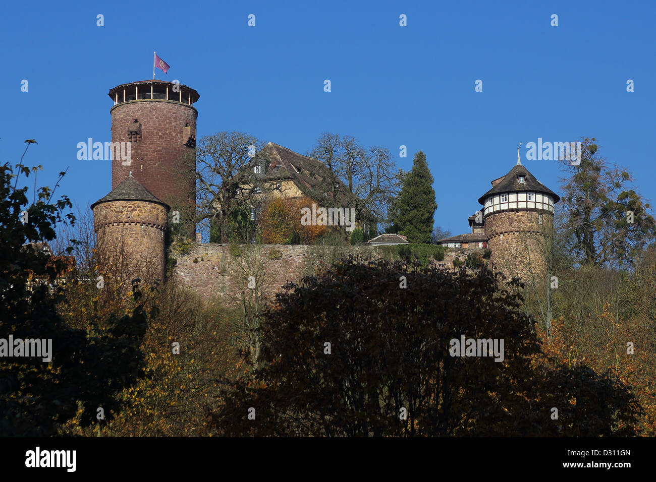 Trendelburg, Germany, Burg Trendelburg Stock Photo - Alamy