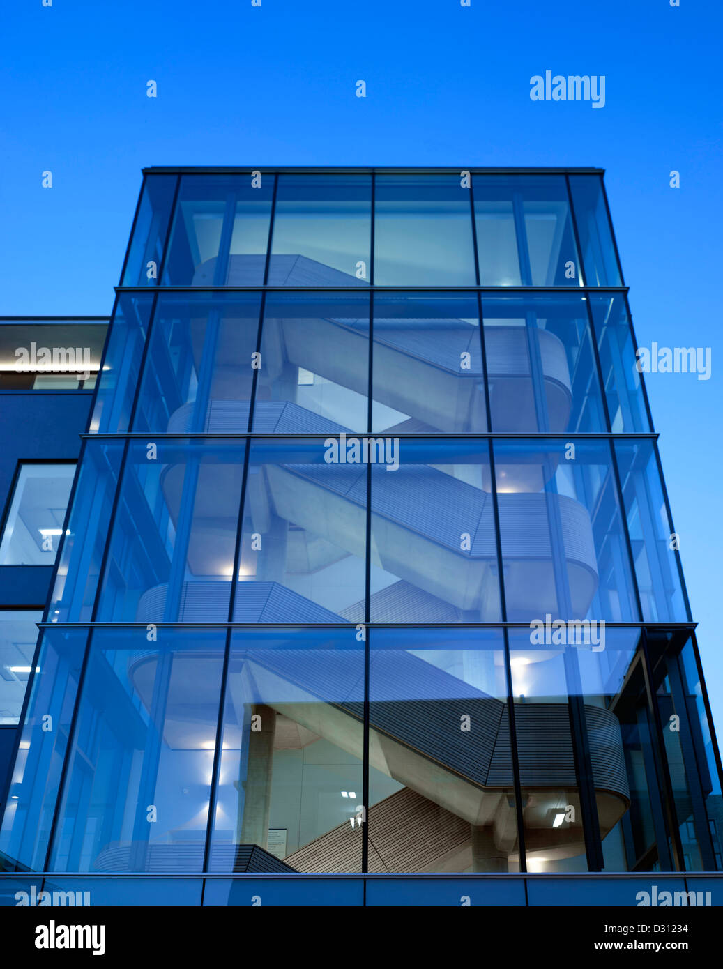 Queen Mary Building, University of London School of Maths, London, United Kingdom. Architect: Wilkinson Eyre Architects, 2012. Stock Photo