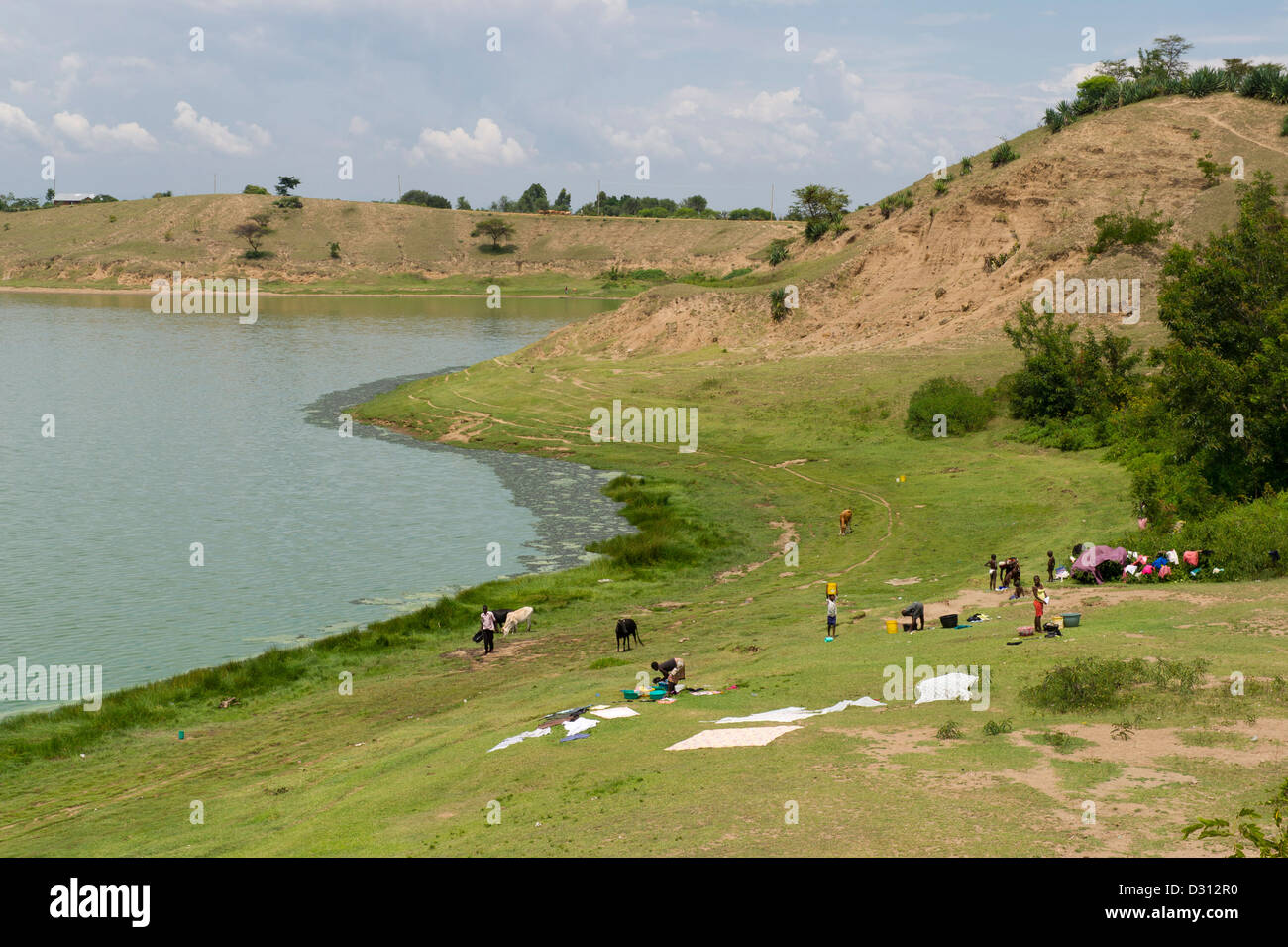 Simbi lake, Kendu Bay, Kenya Stock Photo Alamy