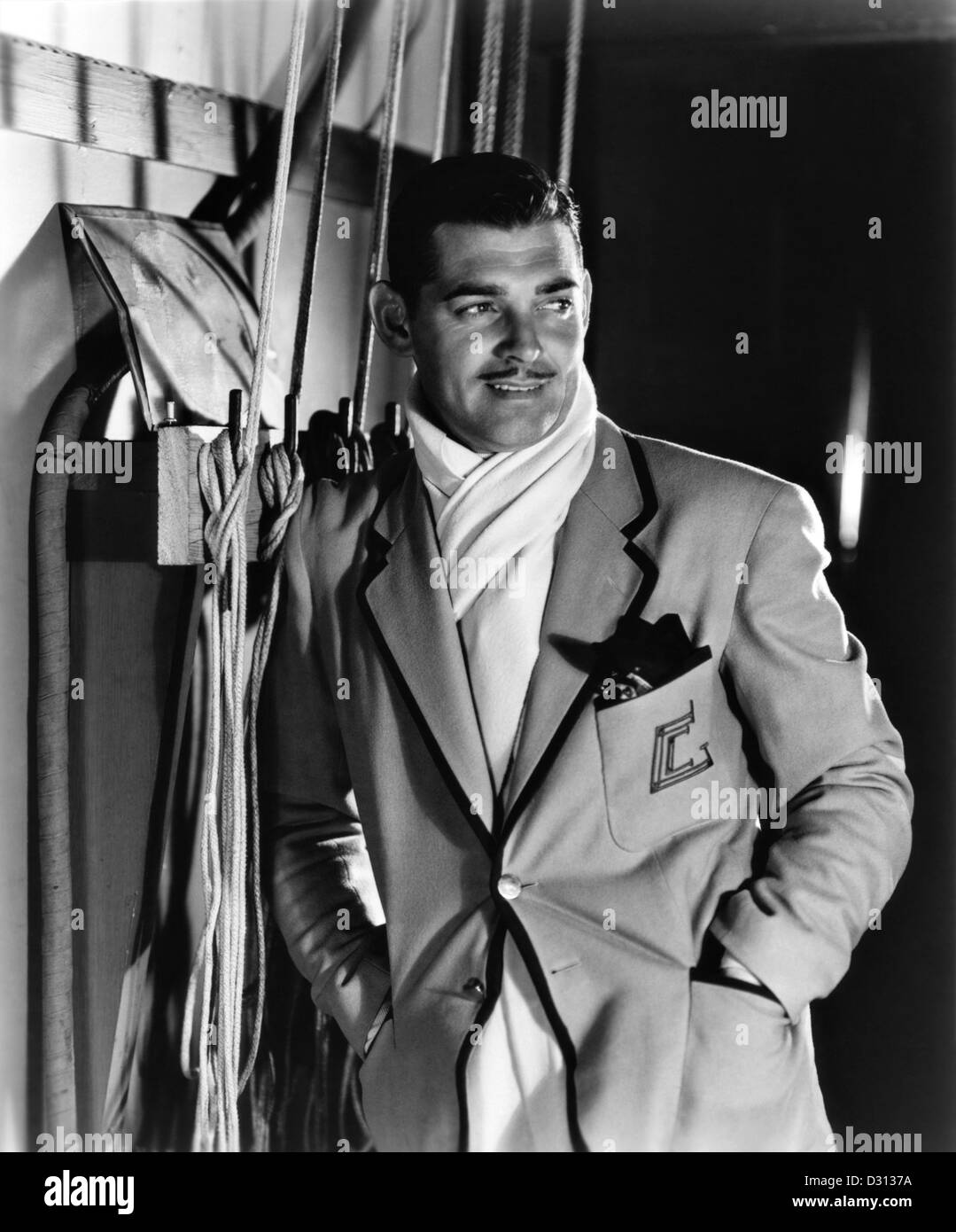Clark Gable Stock Photo
