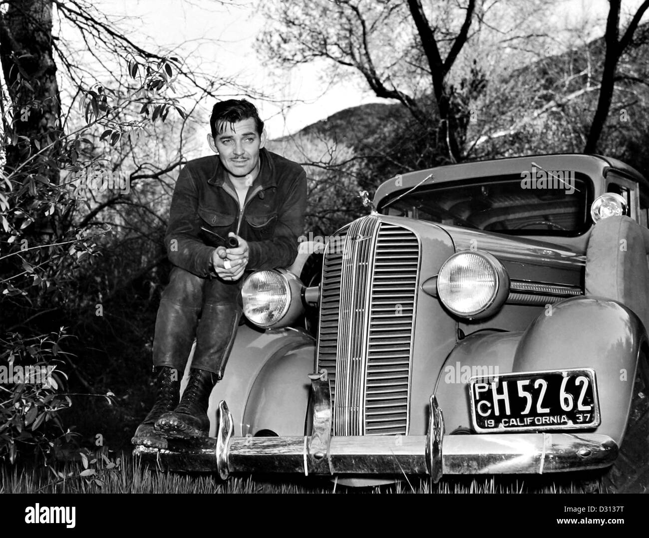 Clark Gable Stock Photo