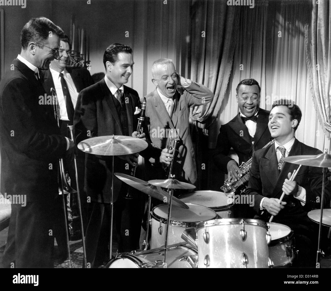 The Gene Krupa story Stock Photo