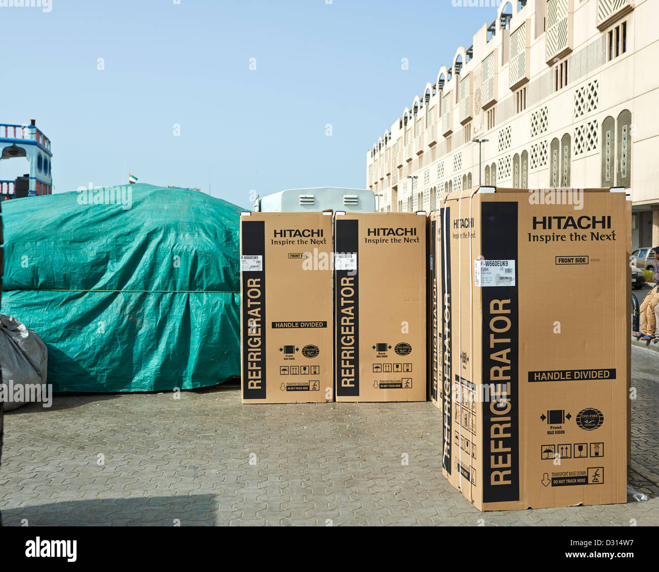 shipping a refrigerator