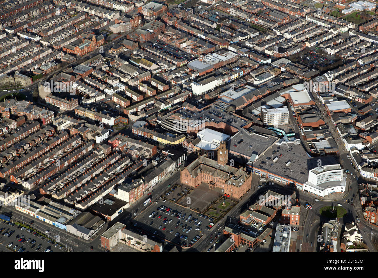 Aerial View Of Barrow in Furness Town Centre Cumbria Stock Photo Alamy Aerial View Of Barrow in Furness Town Centre Cumbria Stock Photo Alamy