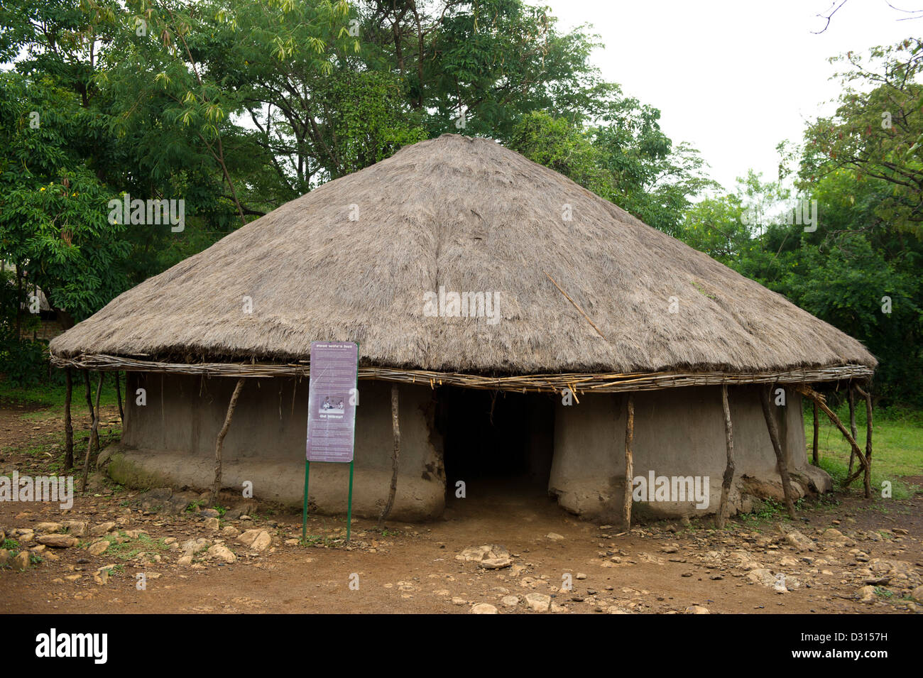 Traditional hut, Kisumu museum, Kisumu, Kenya Stock Photo Alamy