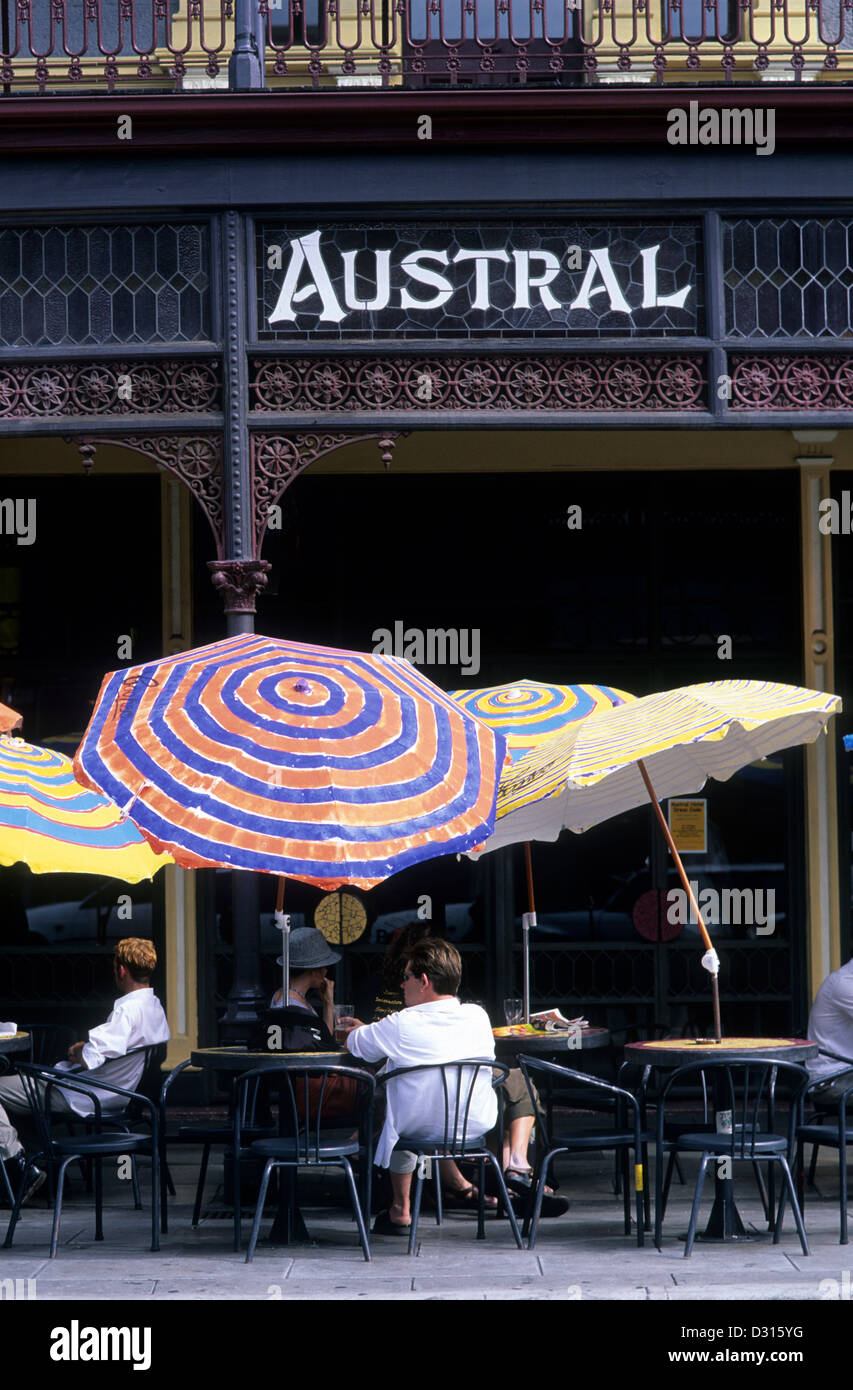 Australia, SA, Adelaide, Rundle street, the Austral cafe/pub, one of