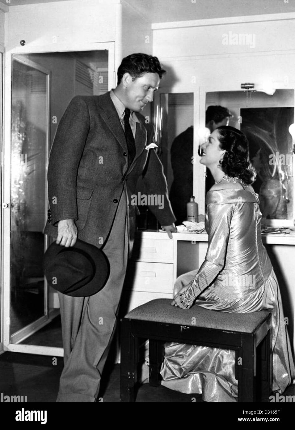 Spencer Tracy, Rosalind Russell Stock Photo