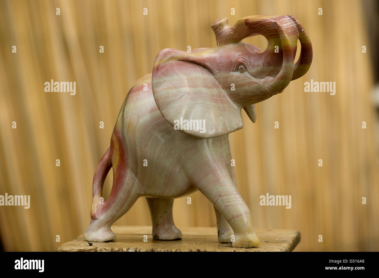 Soapstone carving, Kisumu, Kenya Stock Photo