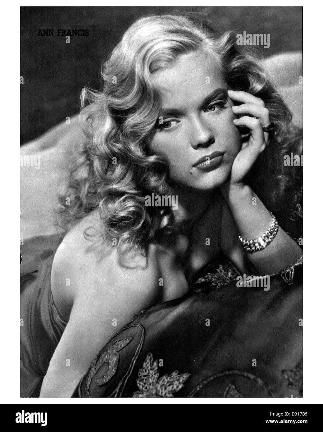 Anne francis hi-res stock photography and images - Alamy