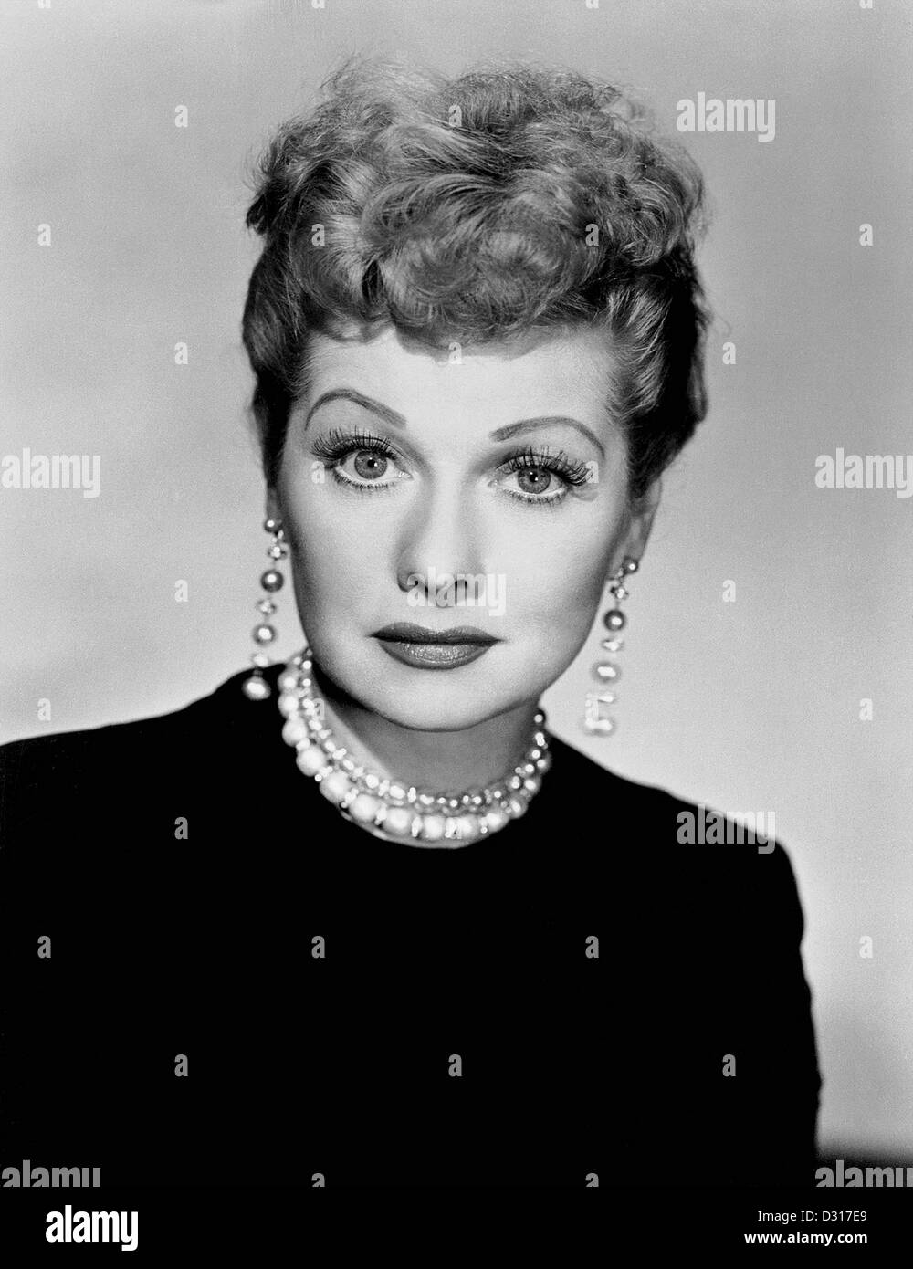 Lucille ball portrait Black and White Stock Photos & Images - Alamy