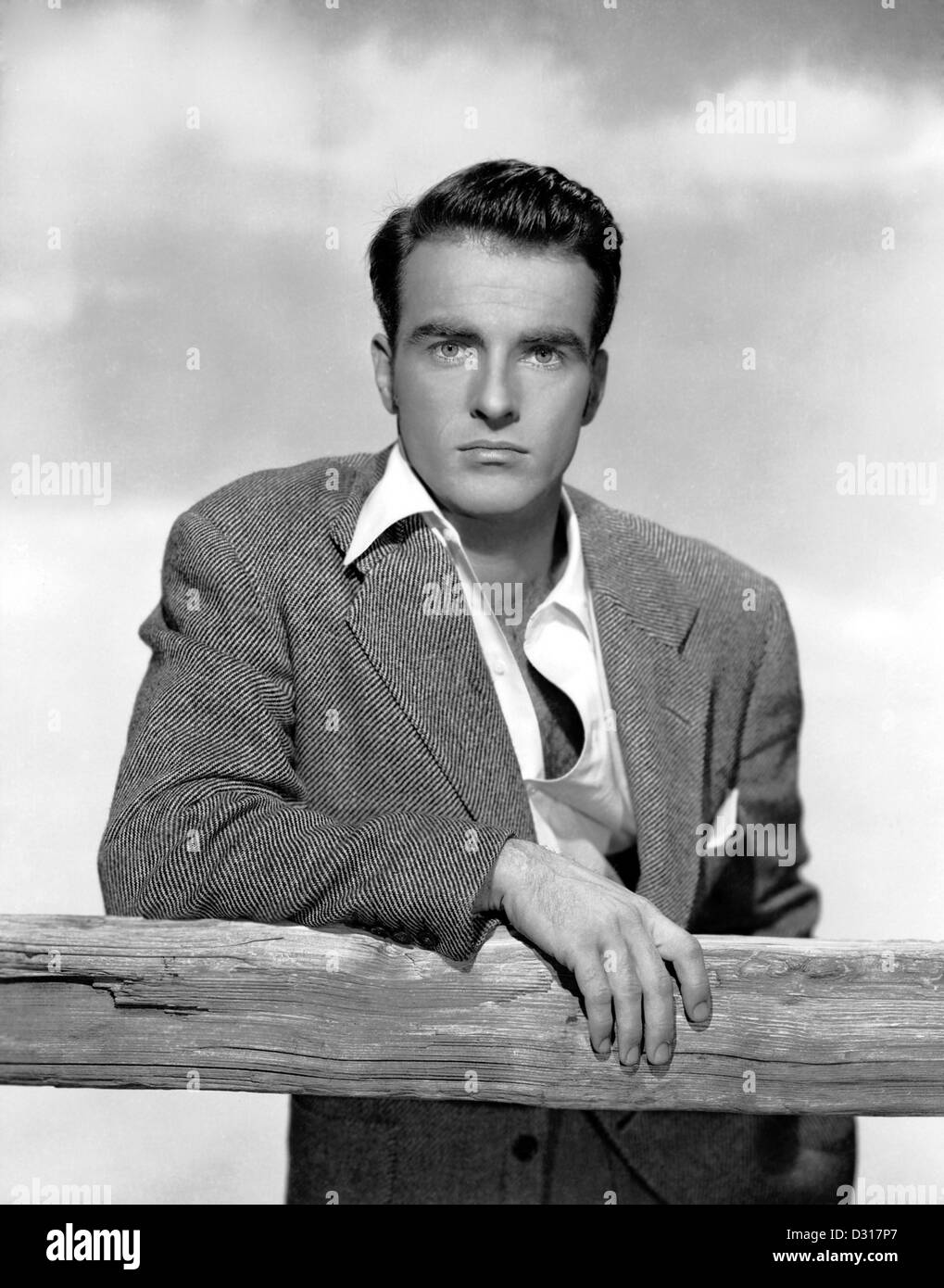 Montgomery Clift Stock Photo