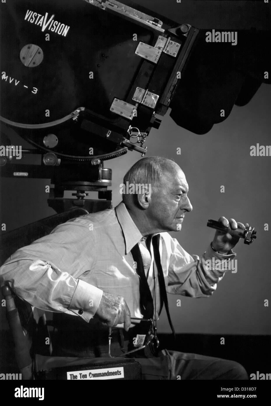 Cecil B Demille Black And White Stock Photos & Images - Alamy