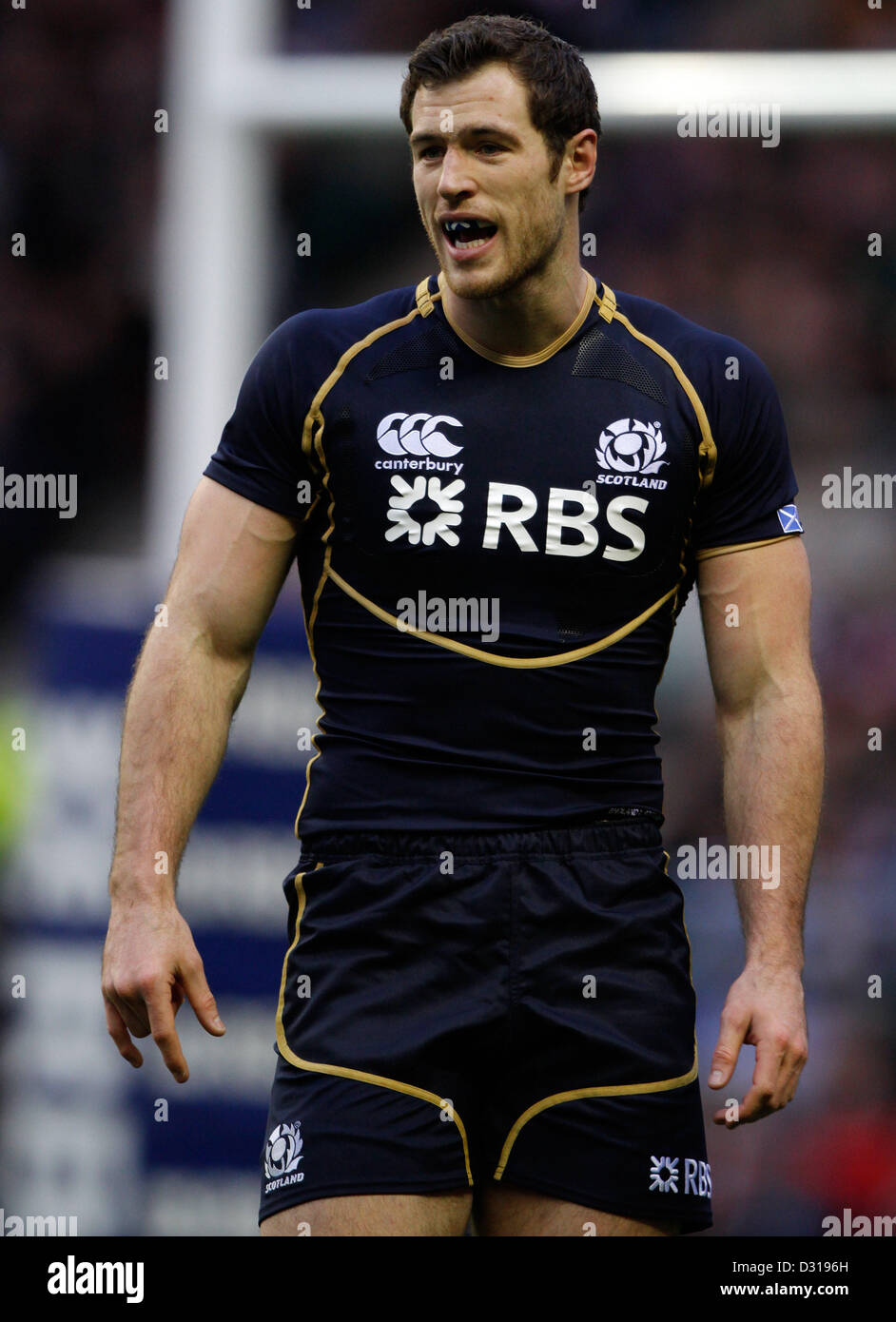 MATT SCOTT SCOTLAND RU TWICKENHAM MIDDLESEX ENGLAND 02 February 2013 ...