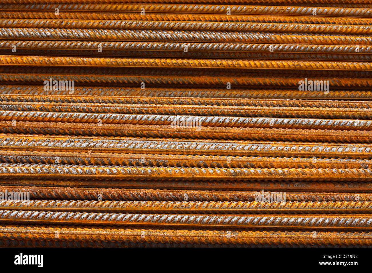 reinforcing steel bars for the construction industry to make reinforced