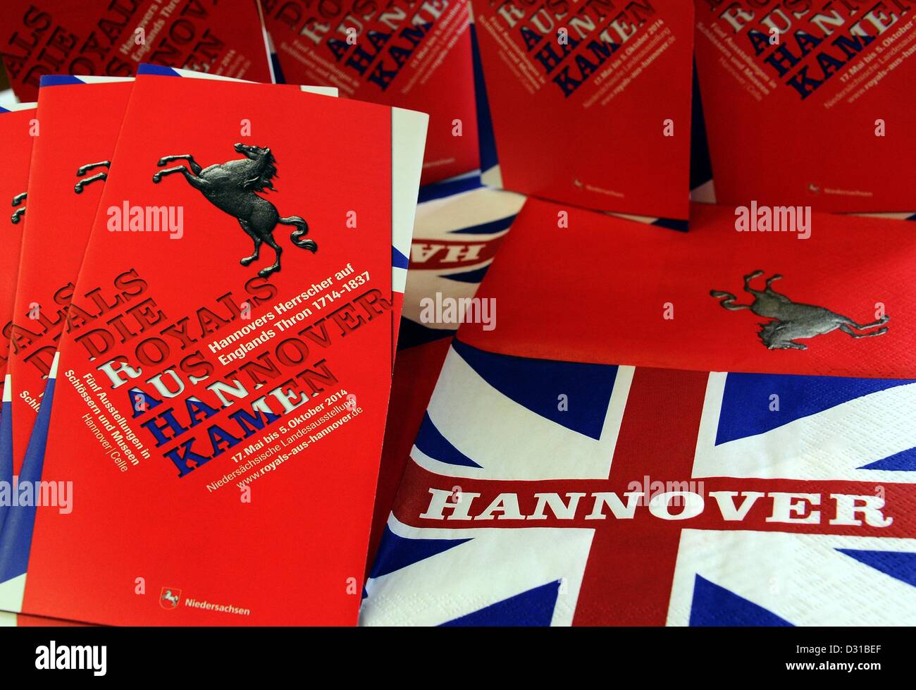 Promotion material for the Lower Saxon State Exhibition 'Hanover's