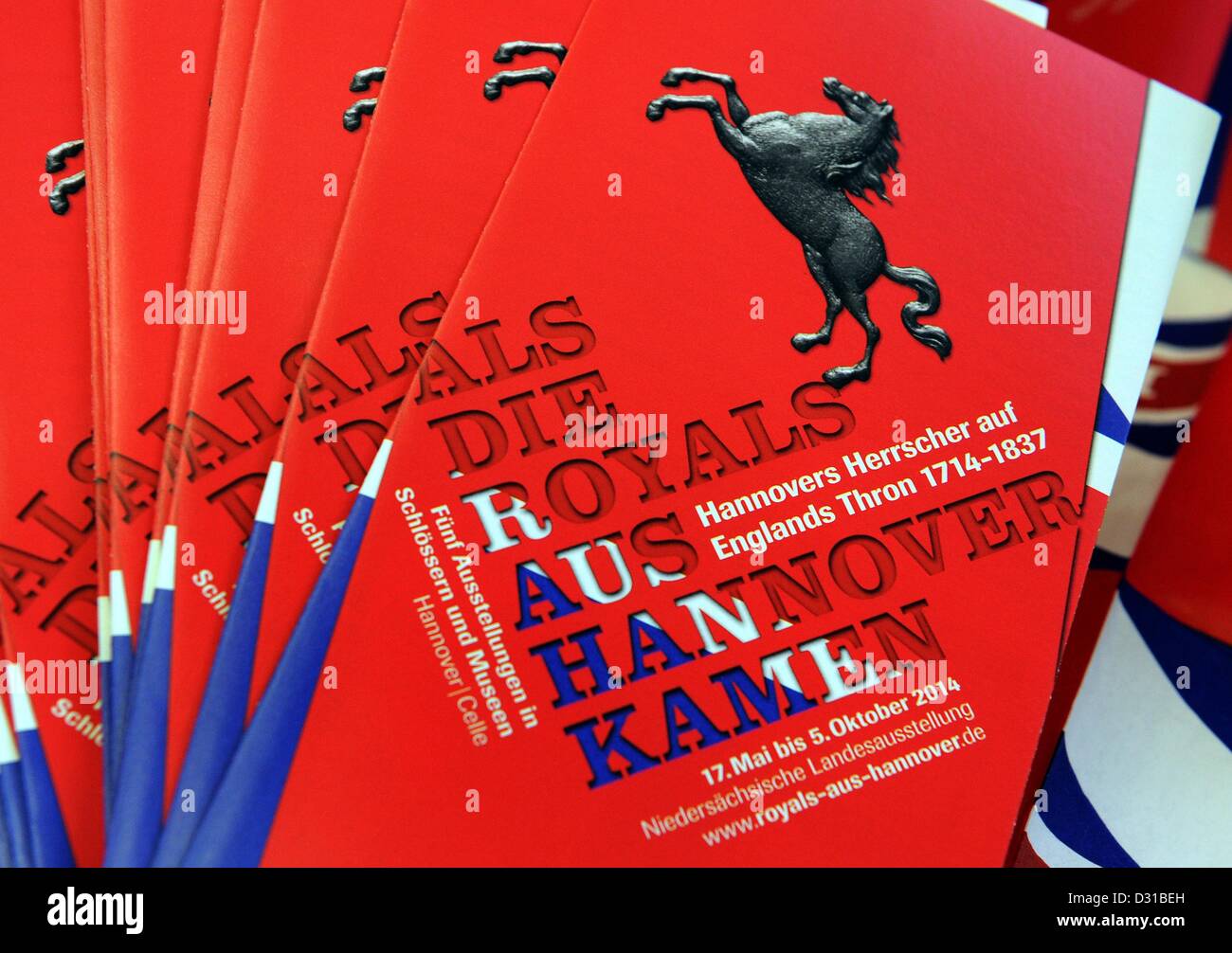 Promotion material for the Lower Saxon State Exhibition 'Hanover's