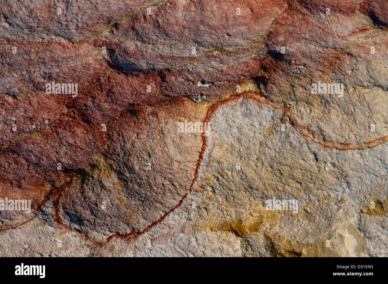 White Rocks Marking Close up of markings in the rock Stock Photo - Alamy