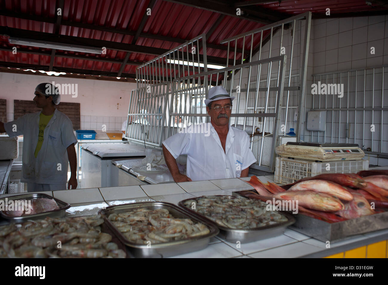 selling fish Stock Photo Alamy