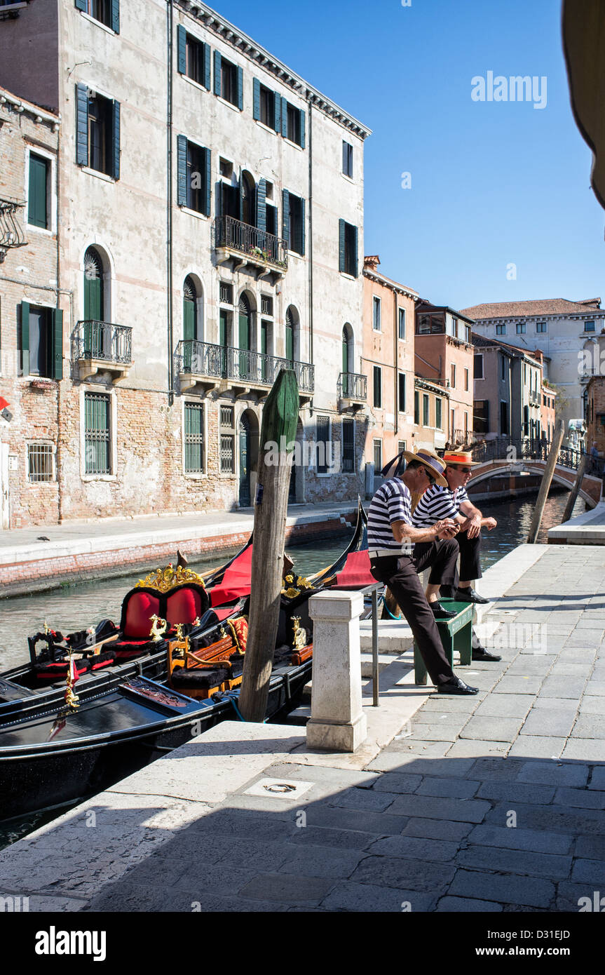 GONDOLIERS BREAK