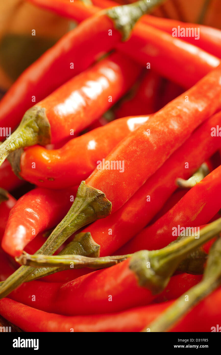 Red peppers bunch hi-res stock photography and images - Alamy