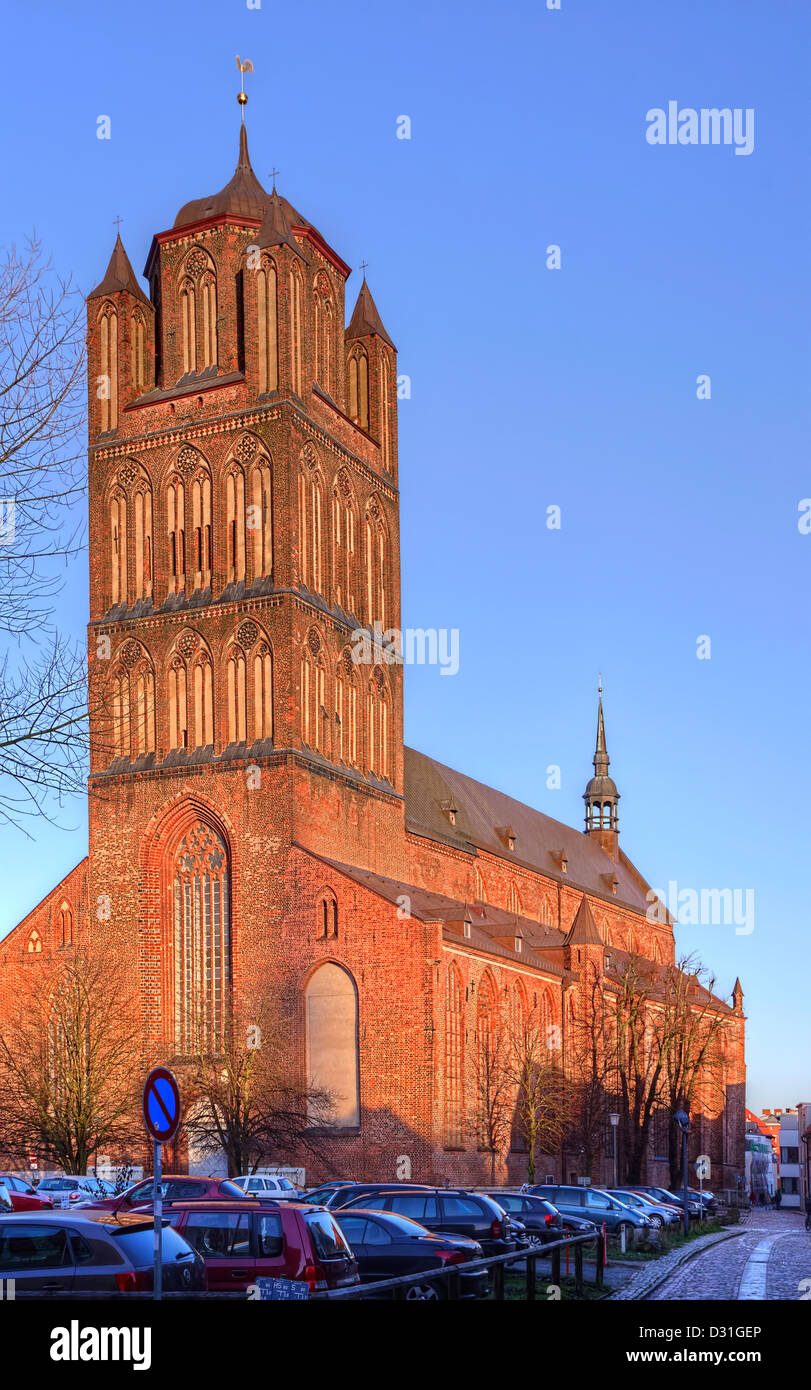 St. Jacob's Church, Hanseatic City of Stralsund, Germany. Stock Photo