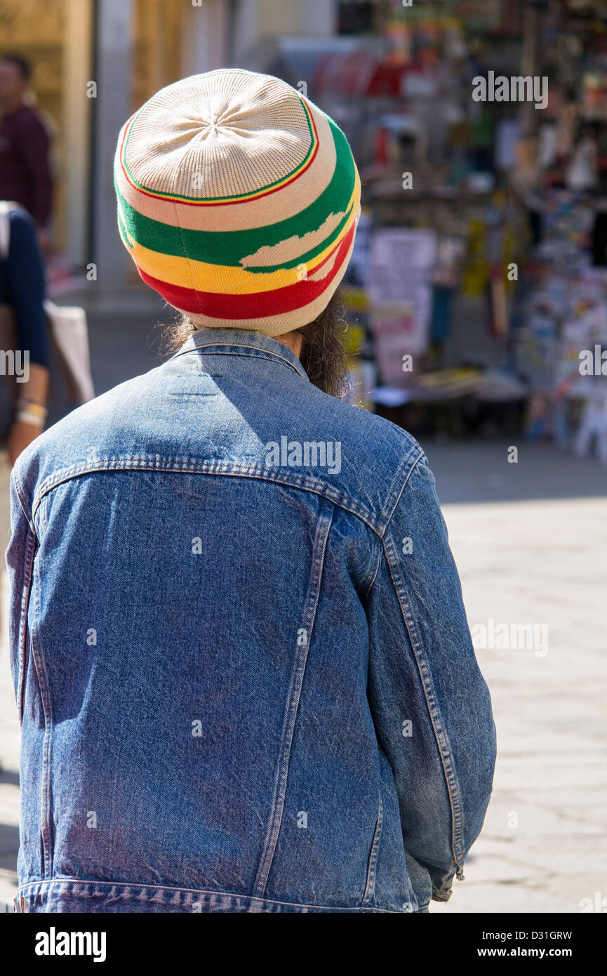 Rasta knit hat hot sale