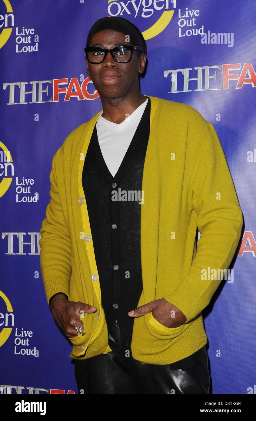 New York, USA. 5th February 2013. Miss J Alexander at arrivals for Oxygen Premiere of Supermodel