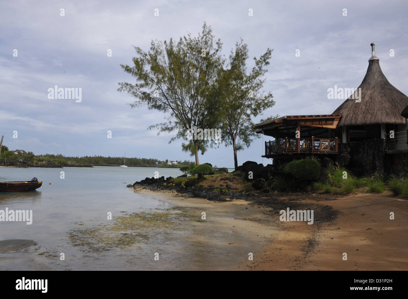 A Harbour in Mauritius Stock Photo Alamy