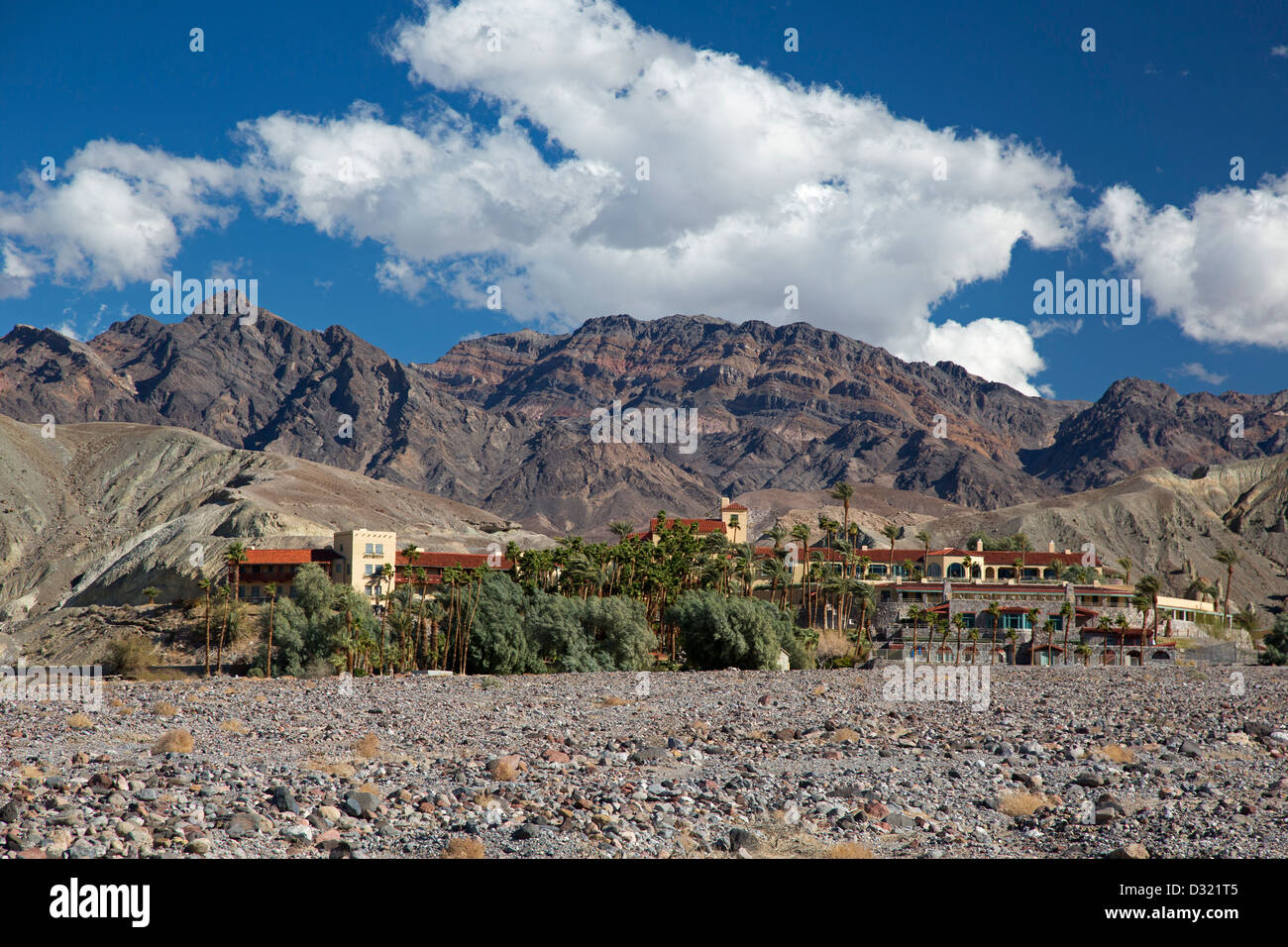 Full Campground Death Valley 49ers Encampment Furnace Creek Death Stock Photo Alamy