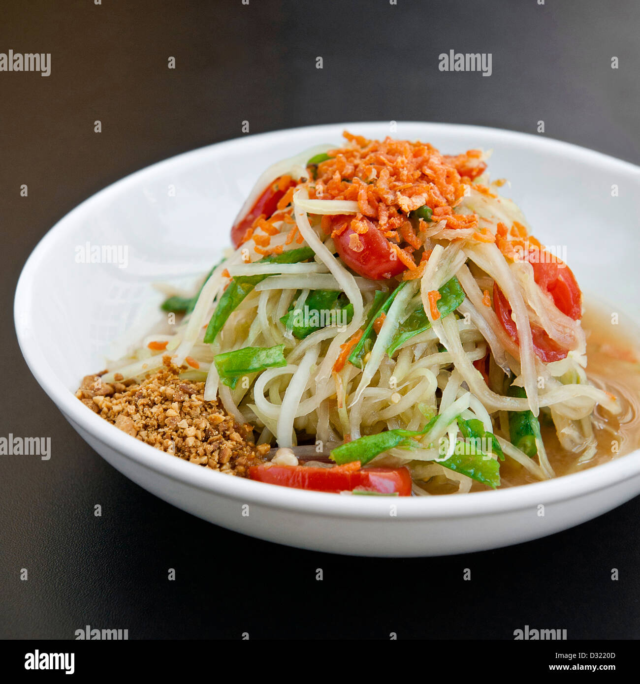 Bowl of vegetables and noodles Stock Photo - Alamy