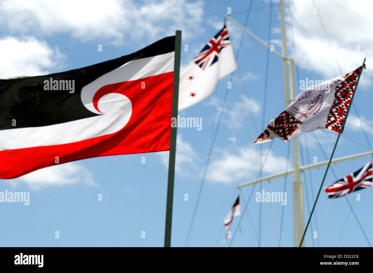 Maori Flag High Resolution Stock Photography And Images Alamy