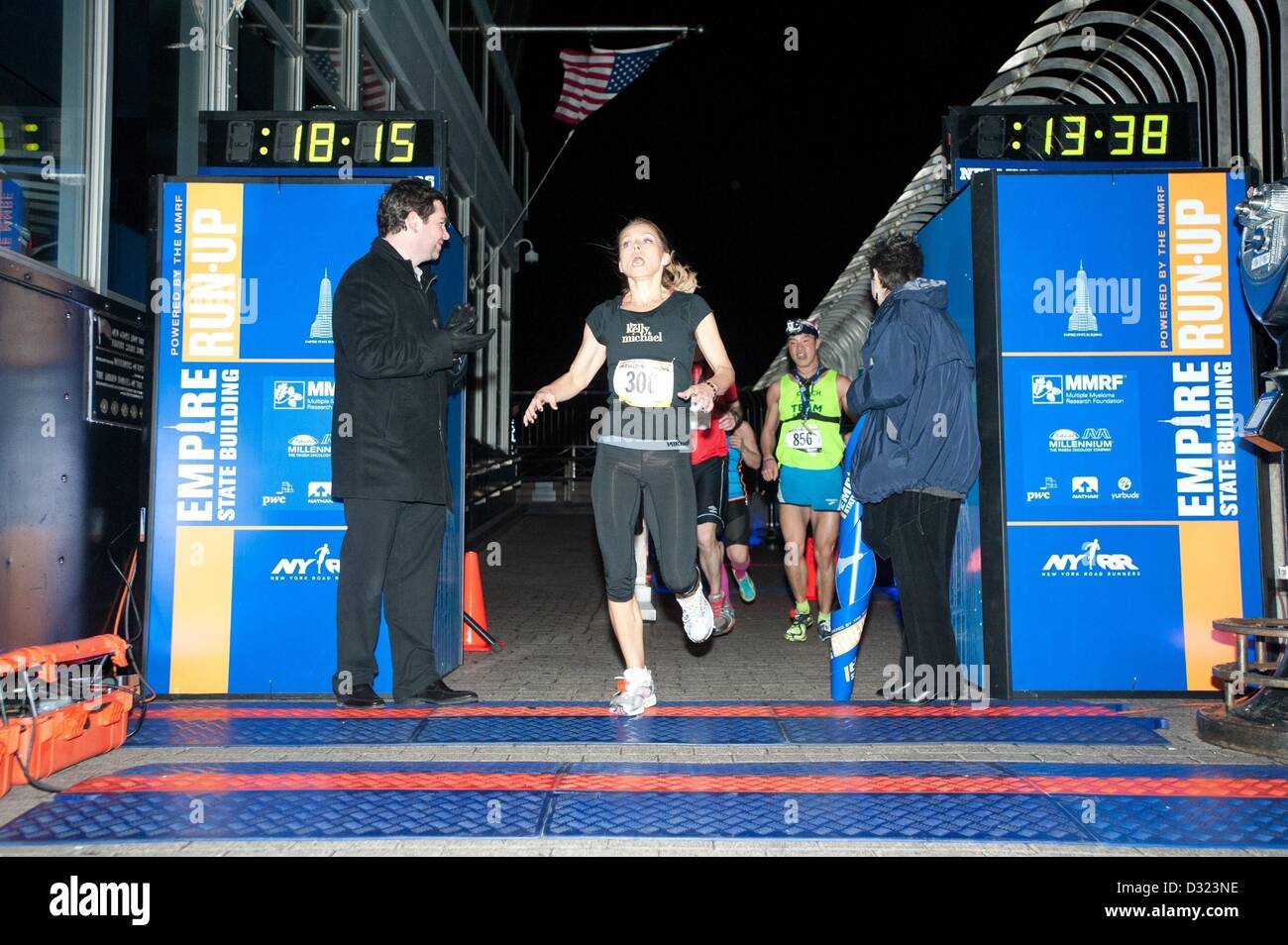 Empire state building run up finish hires stock photography and images