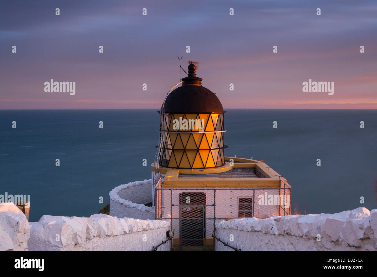 St Abbs Lighthouse, Berwickshire Stock Photo