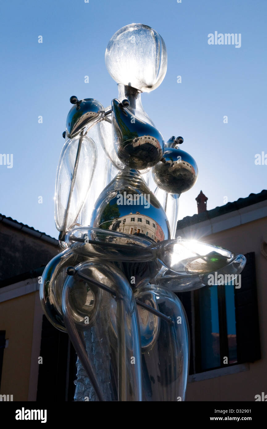 Glass statue murano venice italy hi-res stock photography and
