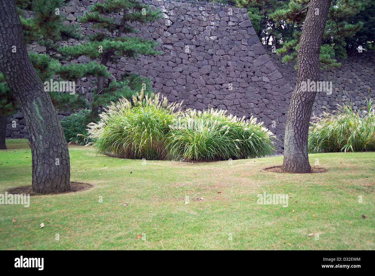 Kokyo (Imperial Palace, formerly Edo Castle) in Tokyo, Japan. Stock Photo