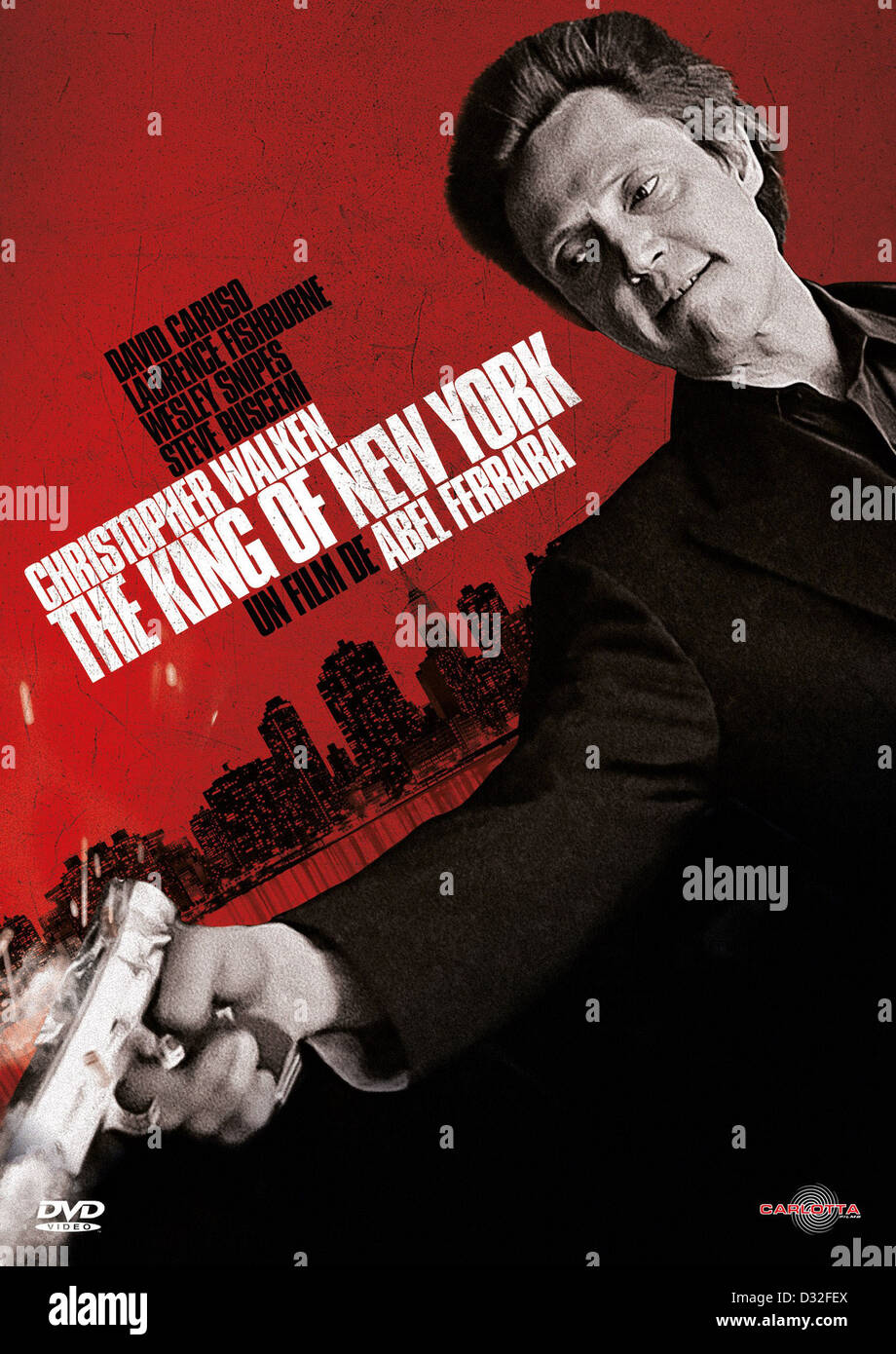 King of New York Year 1990 USA / Italy Director Abel Ferrara Christopher Walken Film poster