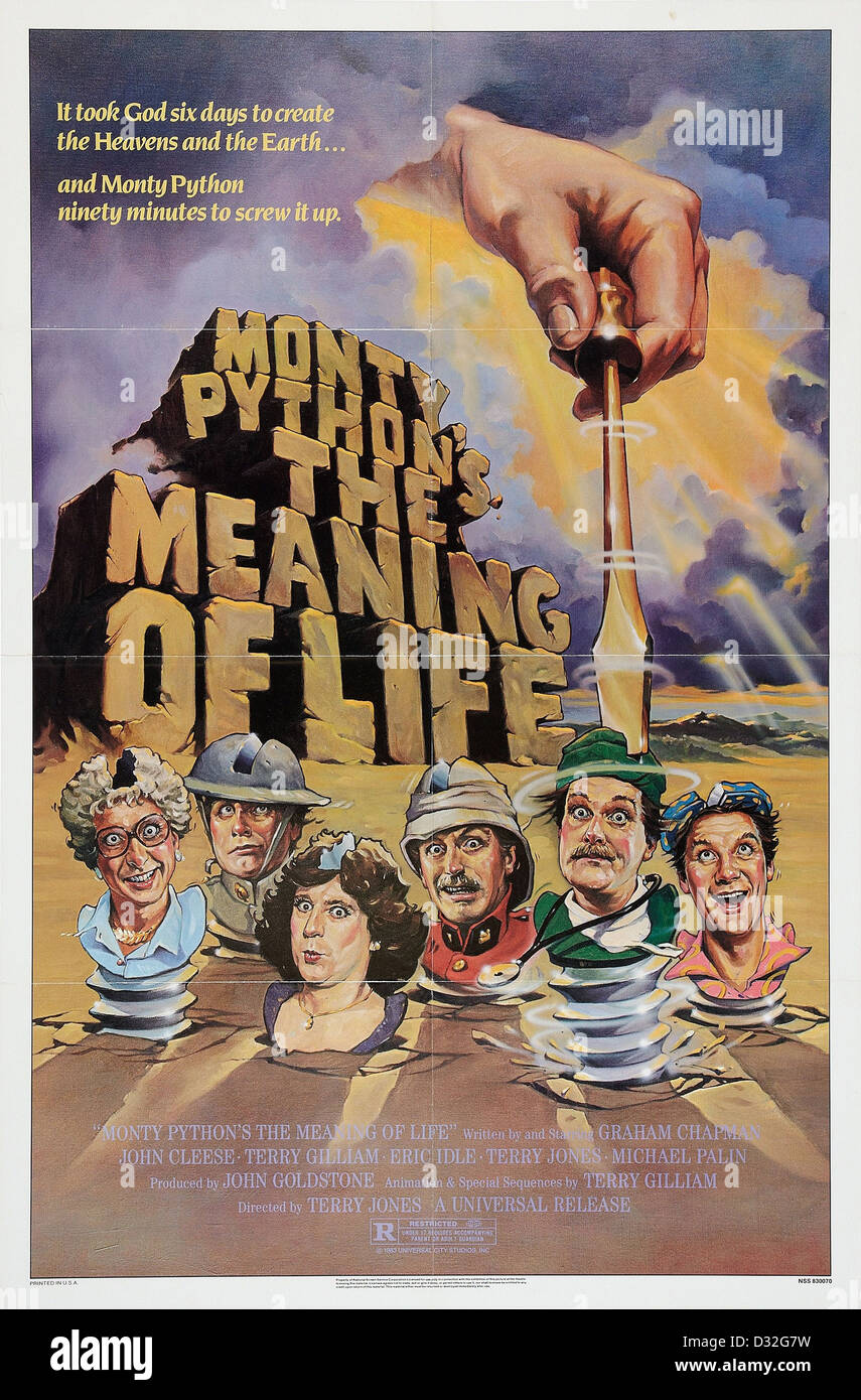 Monty Python Meaning Of Life Stock Photos & Monty Python Meaning Of ...