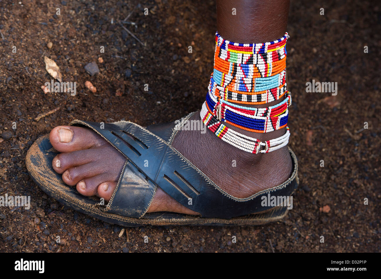 Maasai beadwork, Kenya Stock Photo Alamy