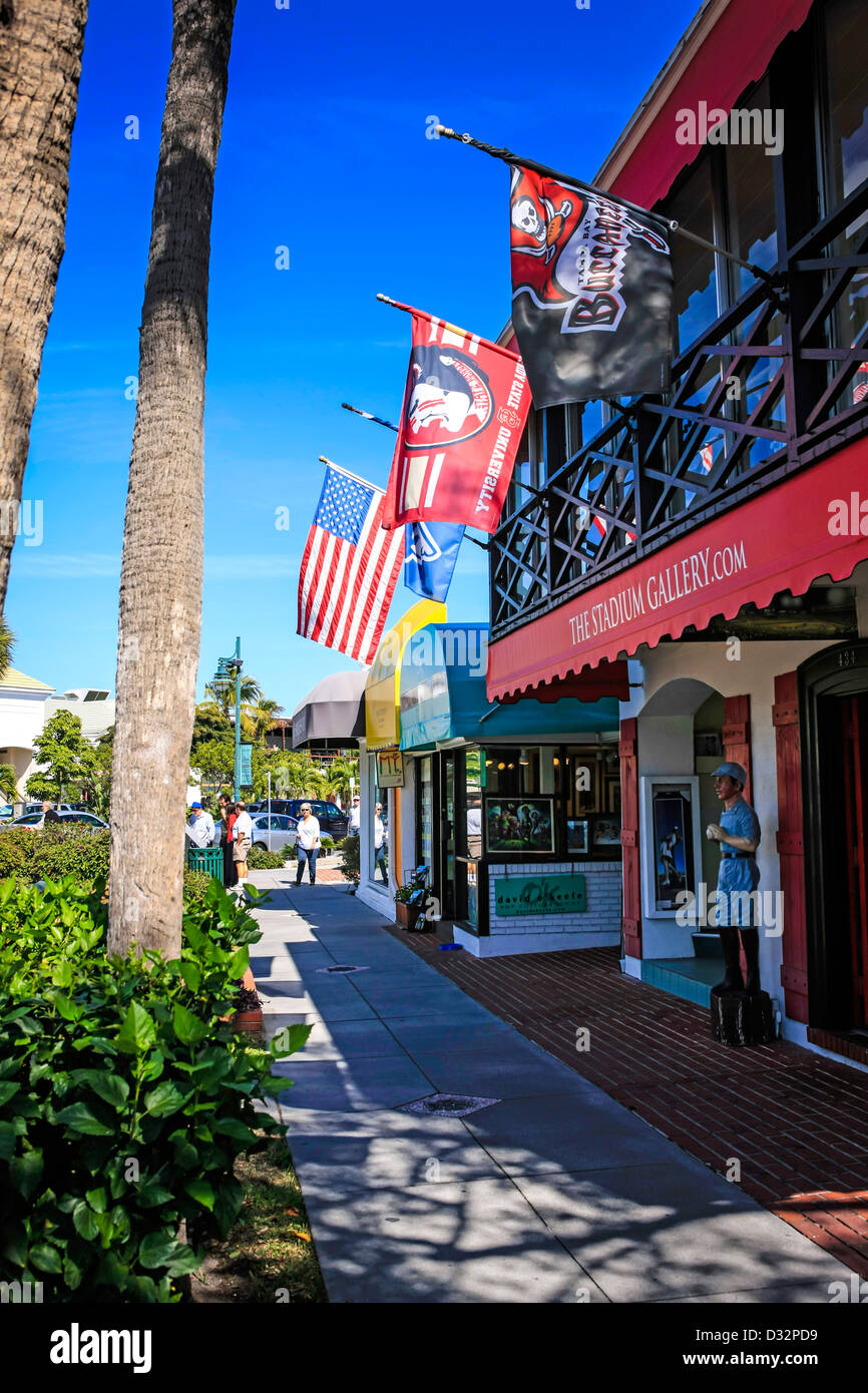 American Sports store St. Armands Circle Sarasota Florida Stock Photo